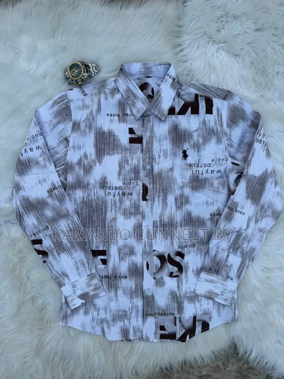 Vintage Checkered Slim-Fit Shirts