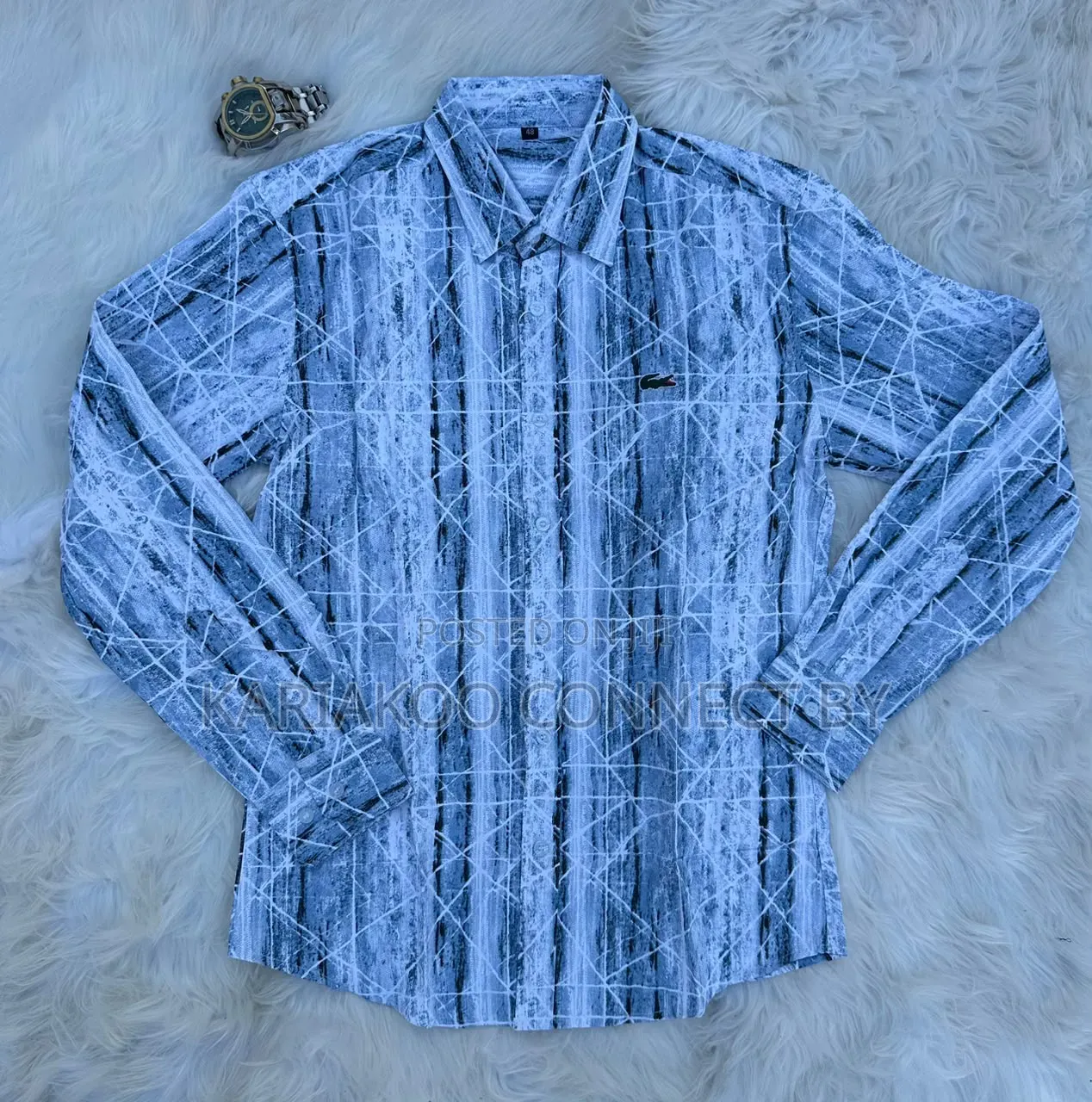 Vintage Checkered Slim-Fit Shirts