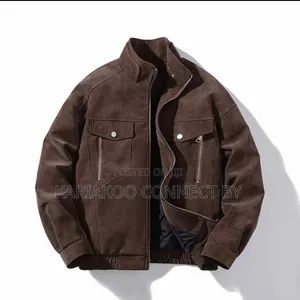 Premium Suede Bomber Jackets