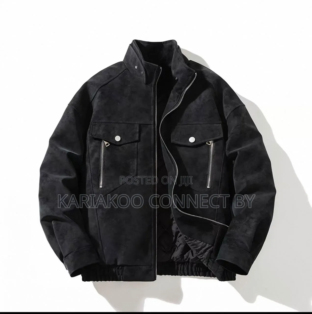 Premium Suede Bomber Jackets