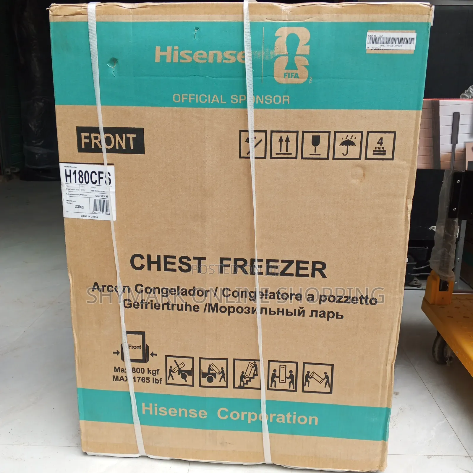 Hisense Chest Freezer (H180cfs) 142l