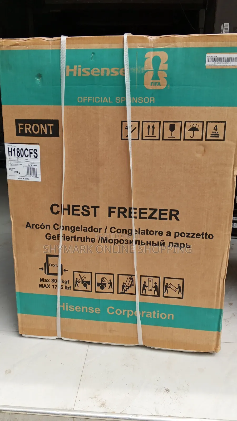 Hisense Chest Freezer (H180cfs) 142l