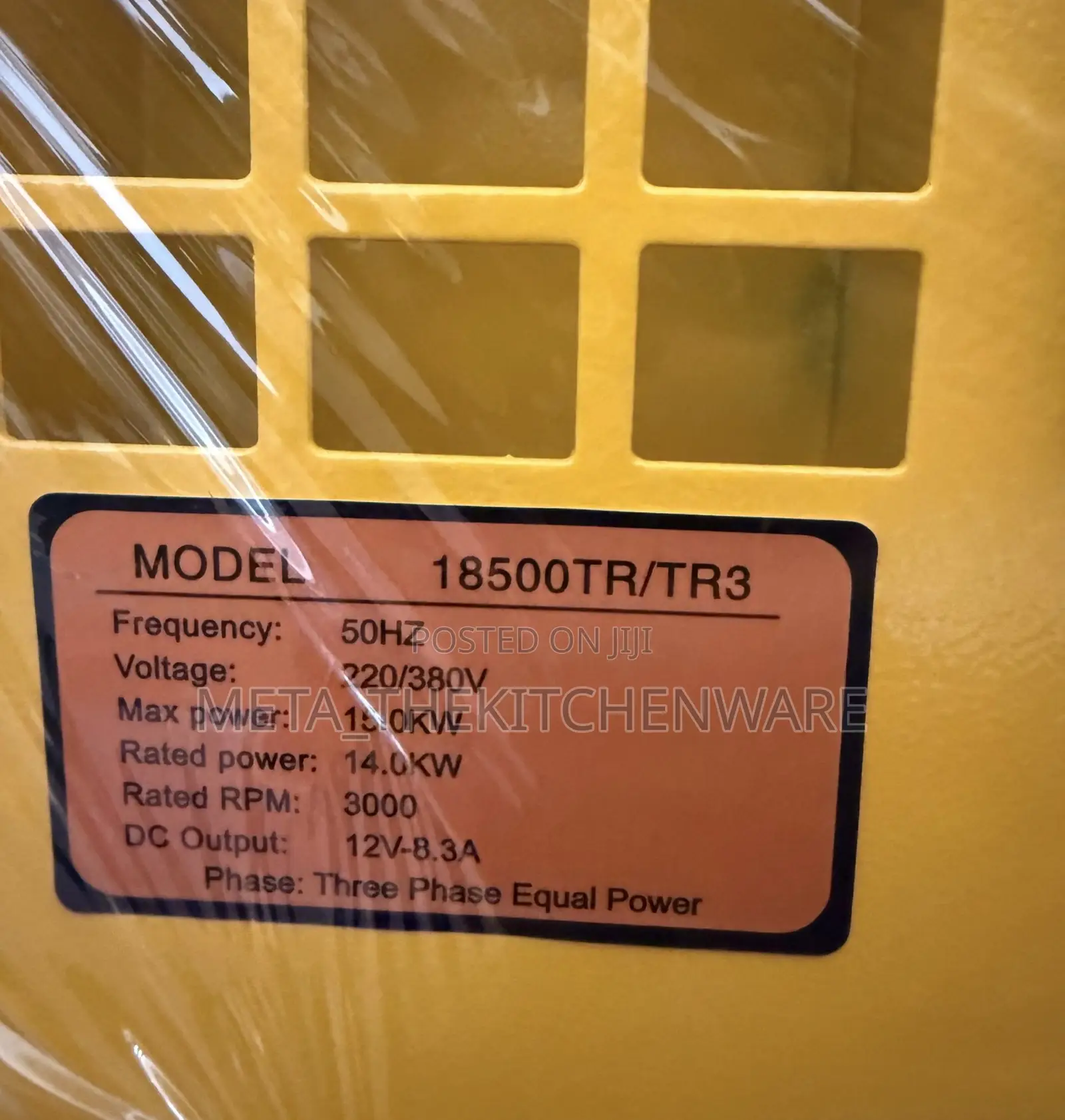 Japan Power Diesel Generator 15kv Push to Start With Remote 3phase)