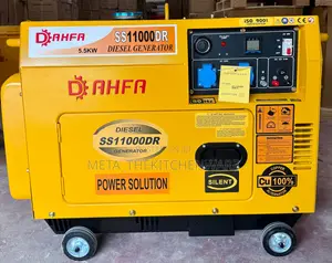 Dahfa Diesel Generator 5.5kw Push To Start With Remote Ss 11000dr