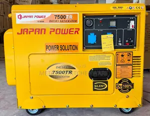 Japan Power Diesel Generator With Remote 6.5kv 7500tr