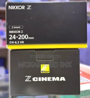 Nikon Z Cinema Zr Body With Nikon Nikkor Z 24-200mm F/4-6.3 Vr Zoom