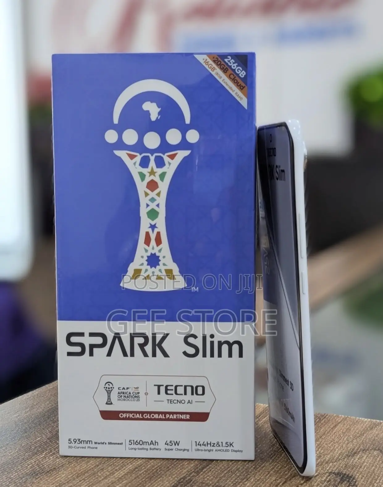 New Tecno Spark Slim 256 GB White