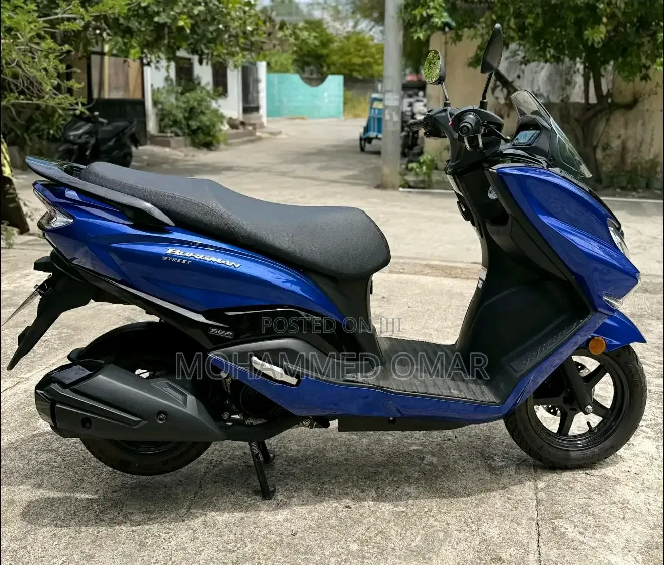 Suzuki Burgman 125 2021 Blue