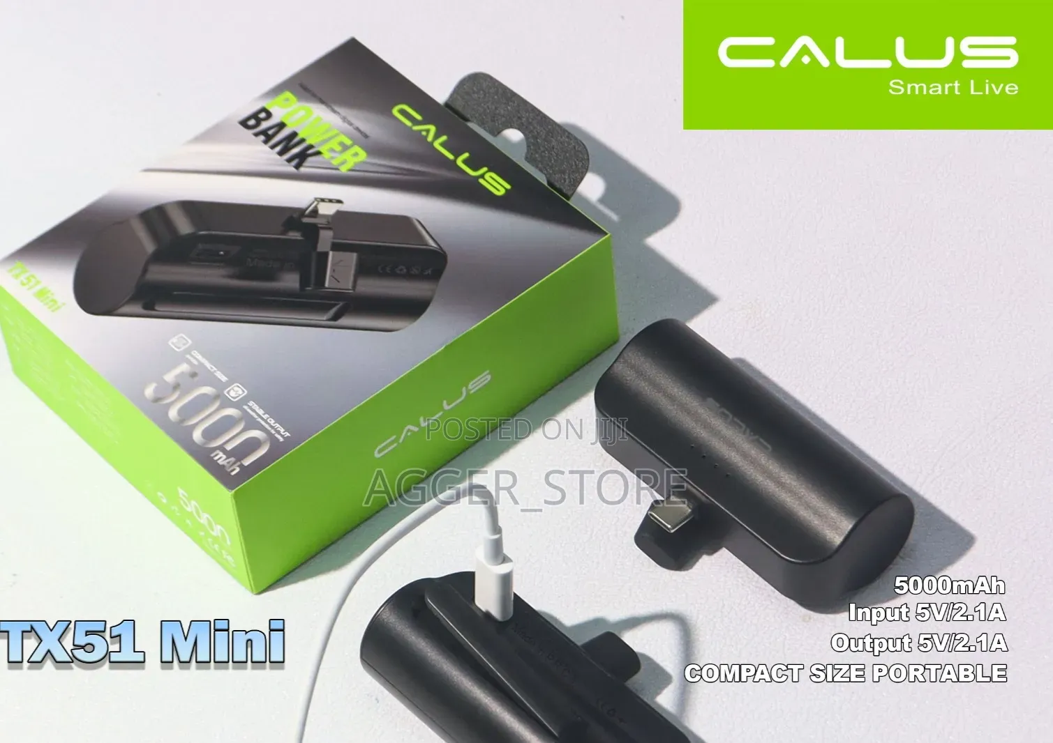 Calus Tx51 Mini 5000mah Portable Powerbank