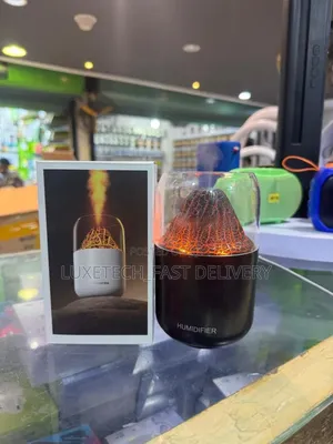 Volcano Flame Air Humidifier and Essential Oil Diffuser