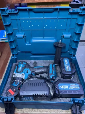 Ouda Tools 48v Brushless Cordless Drill Set With 2 Batteries
