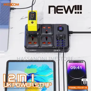 Moxom Mx-St15 12-in-1 Power Strip