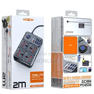 Moxom Mx-St15 12-in-1 Power Strip