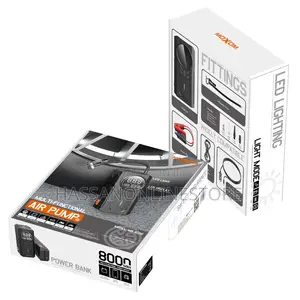 Moxom Mx-Ac02 Air Compressor, Car Jump Starter,