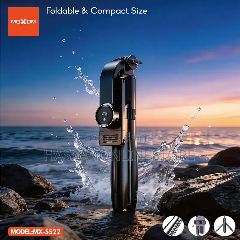 Moxom Mx-Ss22 3-in-1 Detachable Selfie Stick Tripod