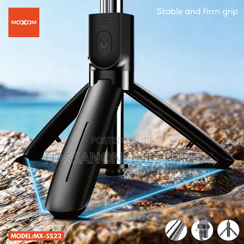Moxom Mx-Ss22 3-in-1 Detachable Selfie Stick Tripod