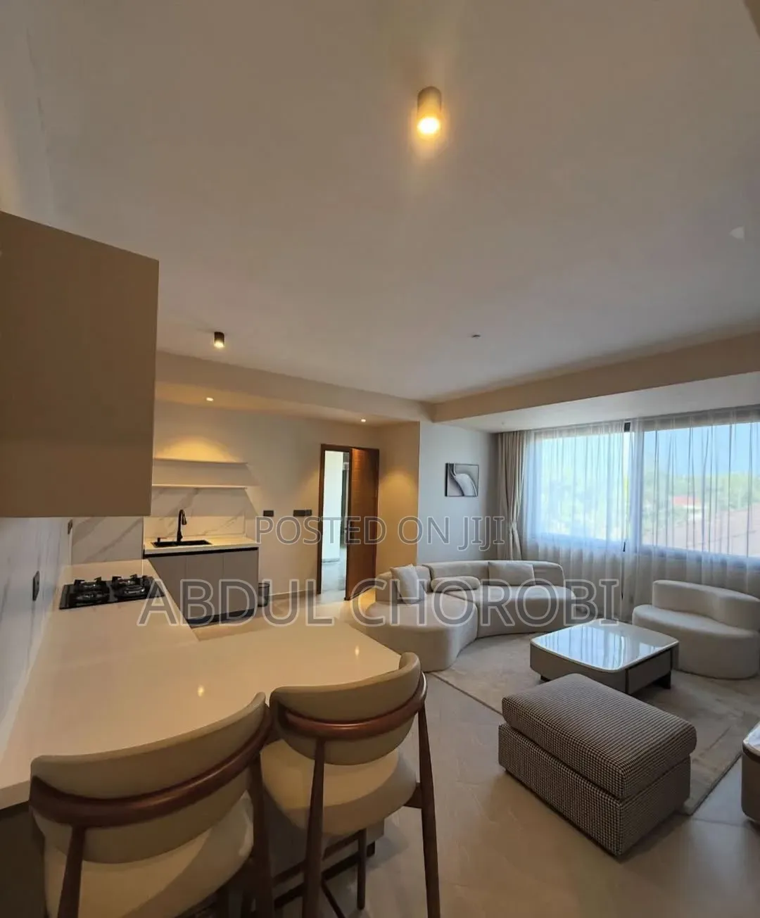 Furnished 1bdrm Apartment in Masaki for sale