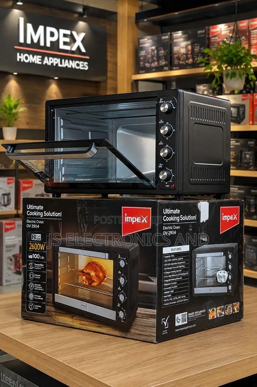 Impex Electric Oven 100 Liter Ultimate Cooking