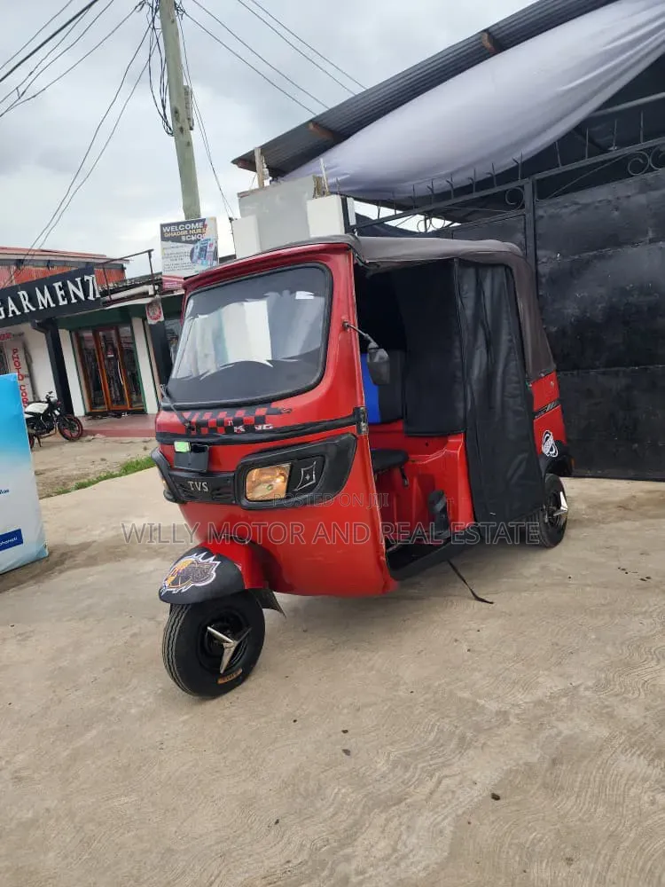 TVS King Deluxe Plus iTouch Start 2021 Red