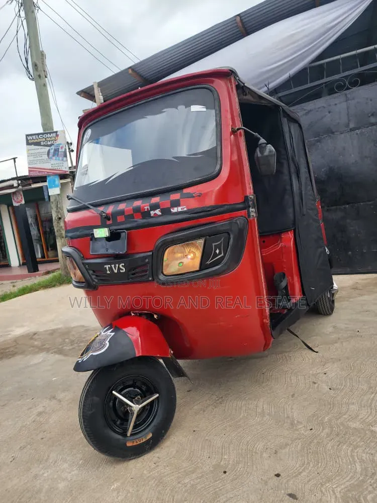 TVS King Deluxe Plus iTouch Start 2021 Red