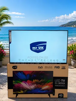Mr Uk 43” Framless Led Tv