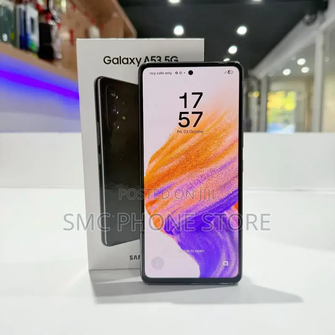 New Samsung Galaxy A53 5G 128 GB Black