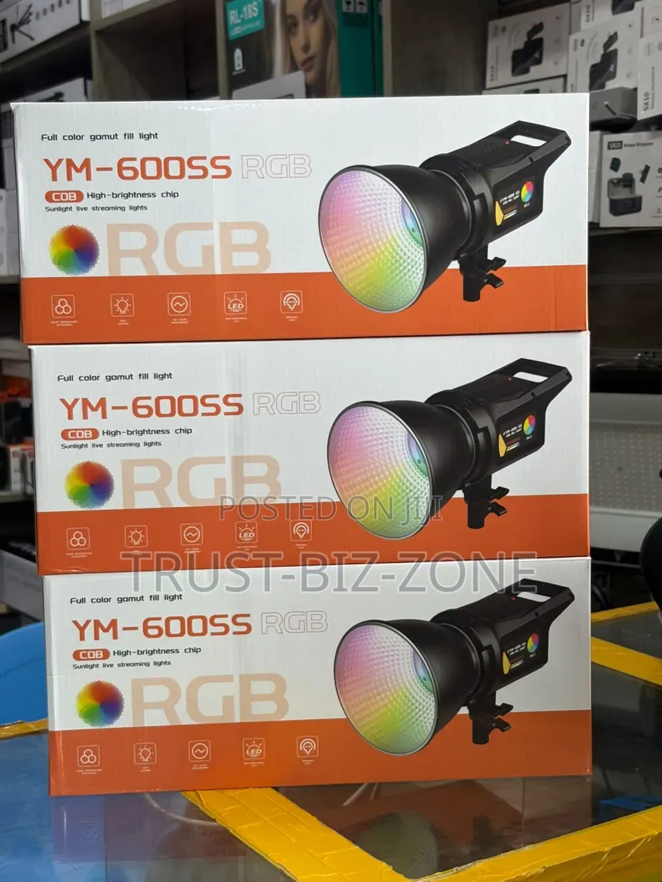 Photo Video Led Light RGB All Color ( Fuul Set With Trippod )