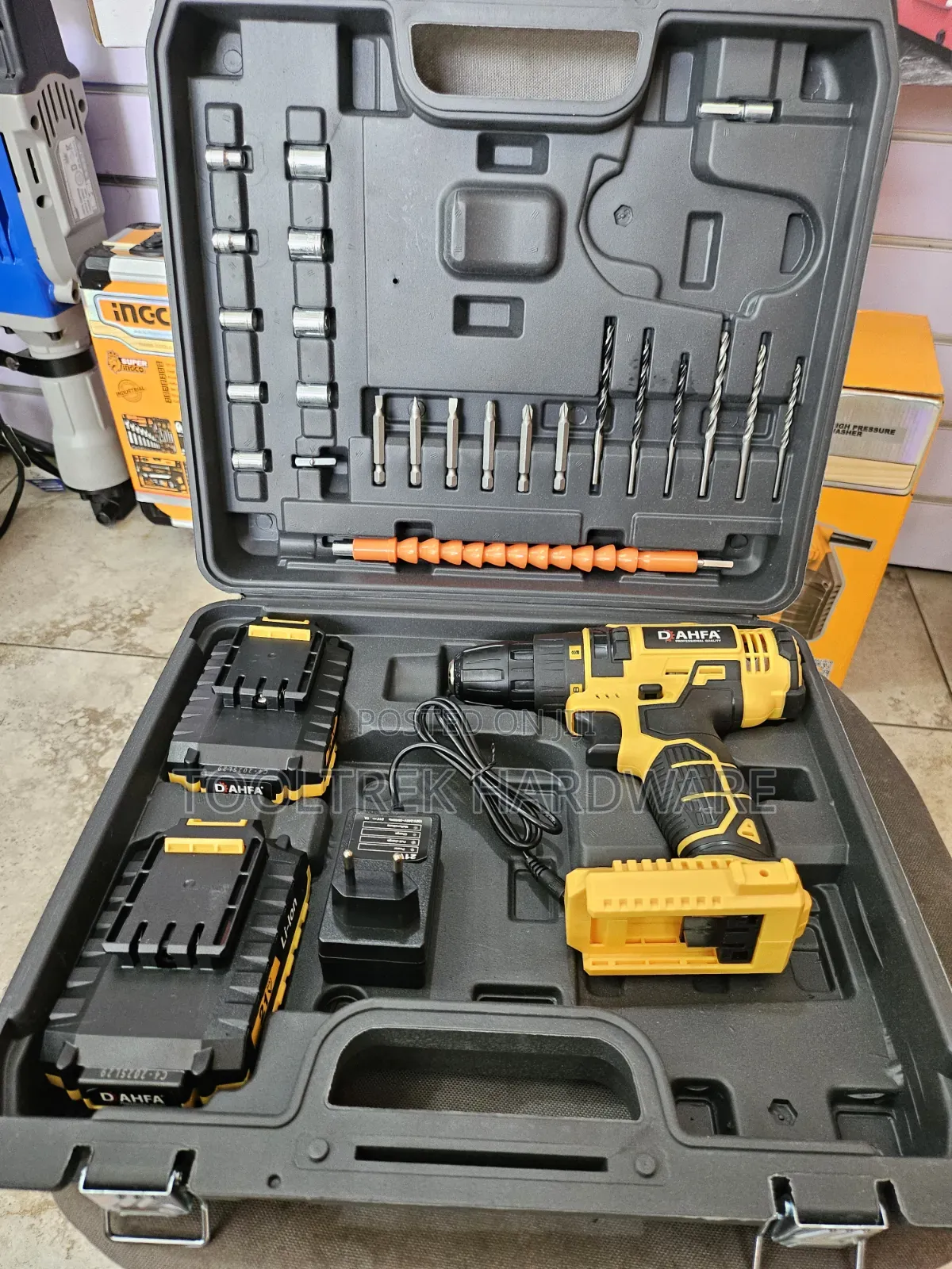 21v Cordless Drill Set