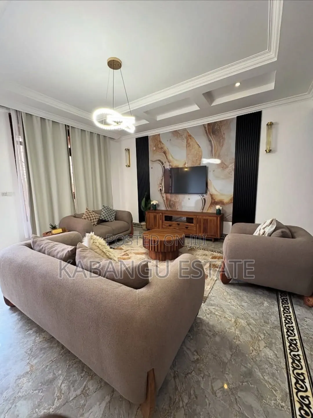 Furnished 3bdrm Apartment in Mwenge Tra, Sinza for rent