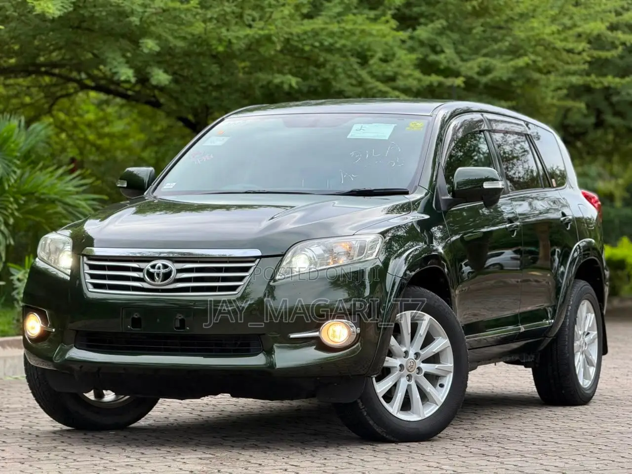 Toyota Vanguard 2010 Green