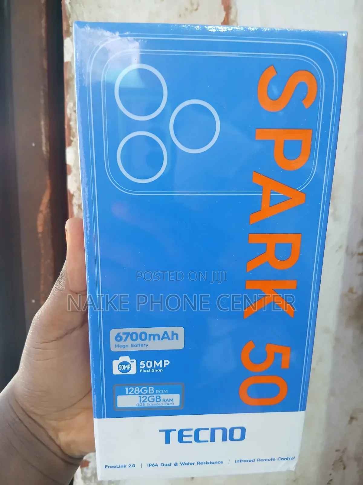 New Tecno Spark 50 128 GB Gray