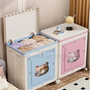 Foldable Plastic Clothes and Toy Storage Cabinet -70l