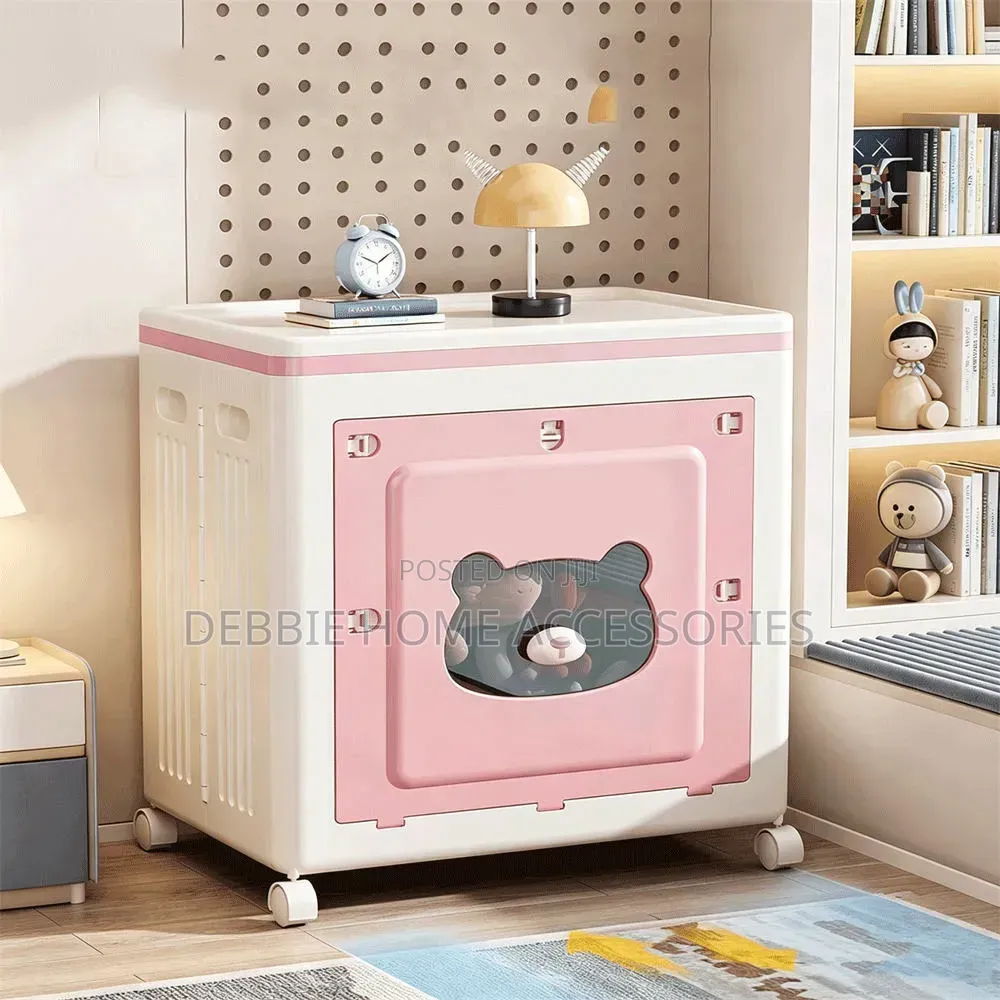 Foldable Plastic Clothes and Toy Storage Cabinet -70l