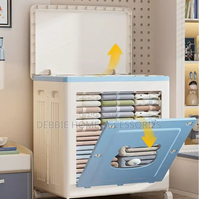 Foldable Plastic Clothes and Toy Storage Cabinet -70l