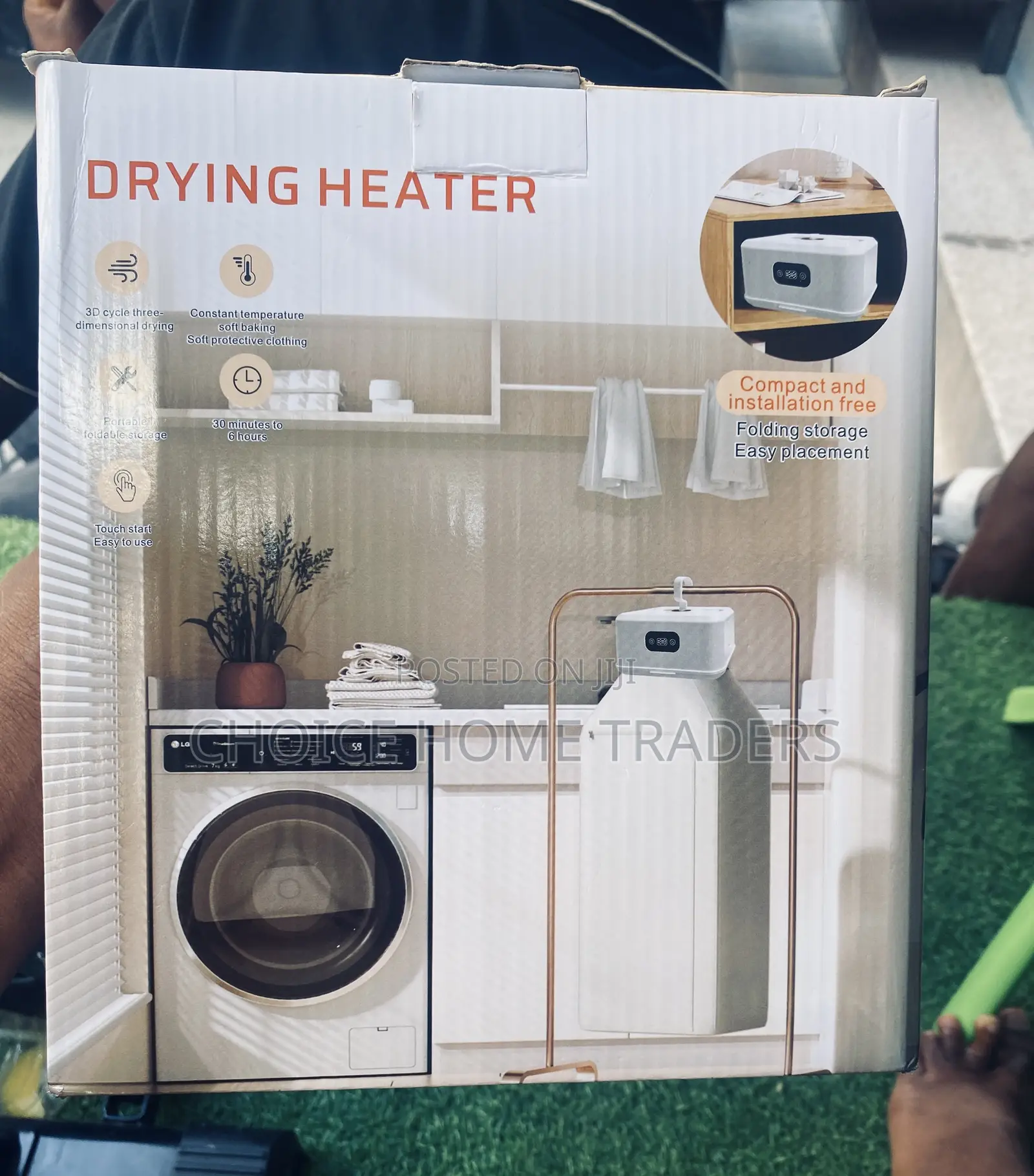 Portable Drying Heater/Yakukausha Nguo