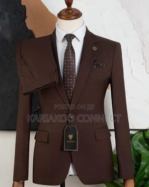 Brown Premium Men's Classic Suit