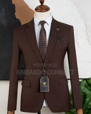 Brown Premium Men's Classic Suit