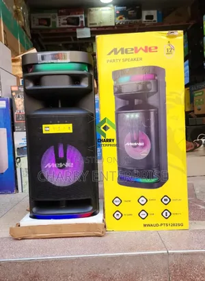 Mewe Portable Party Speaker Rechargeable With Mic Outdoor Biashara Etc