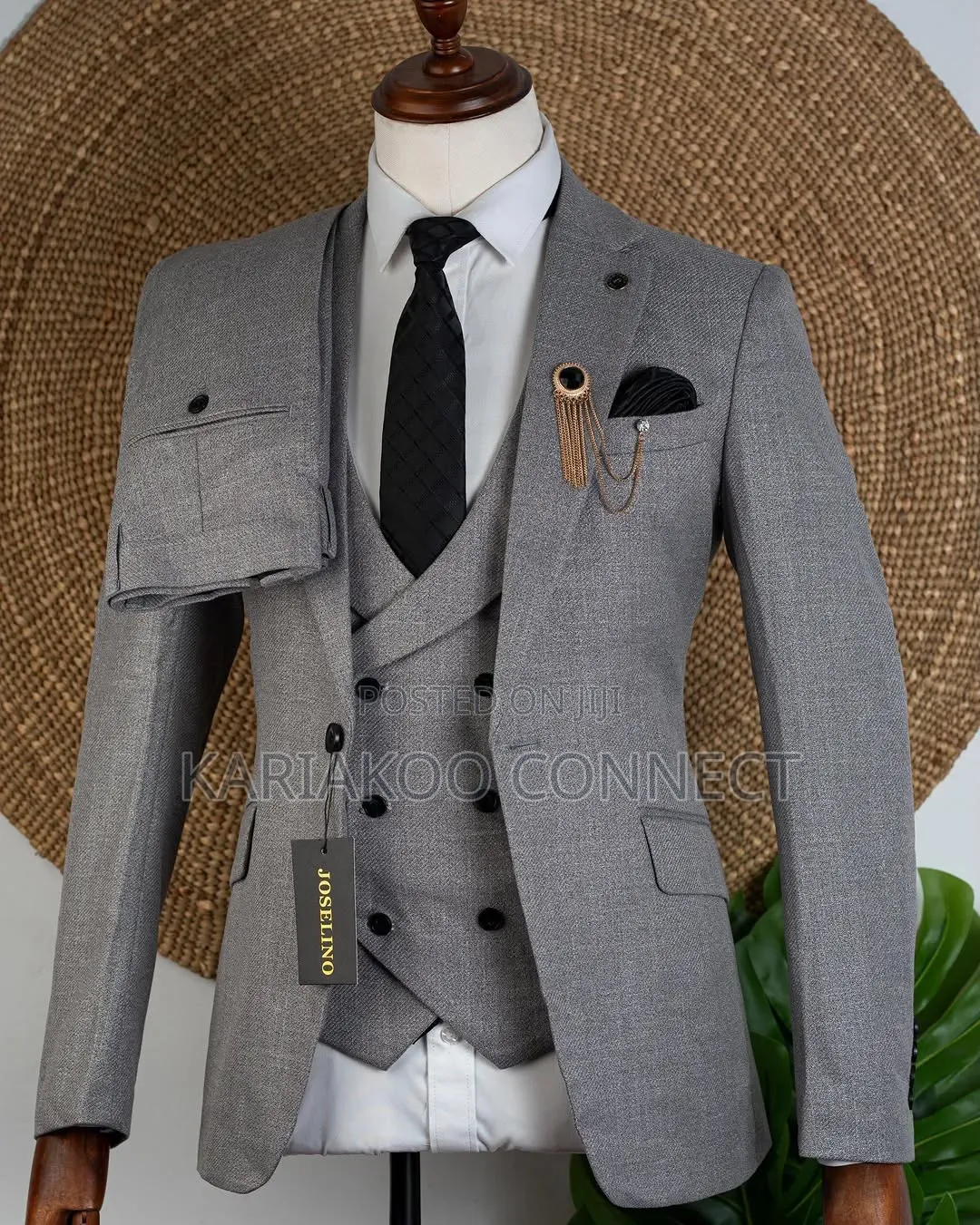 Executive Men's Suits Set