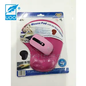 Mousepad With Gel Wrist Support