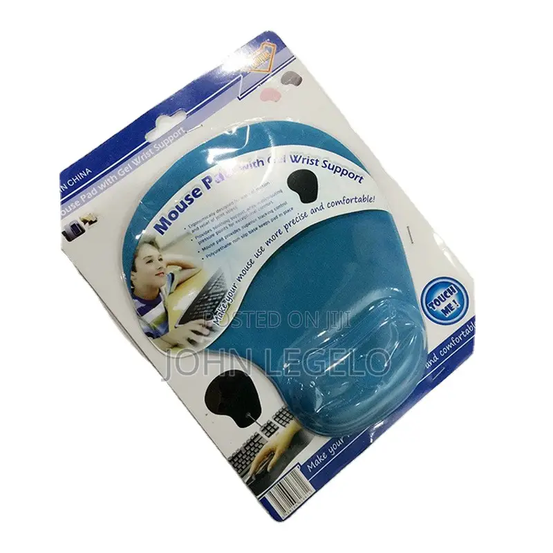 Mousepad With Gel Wrist Support
