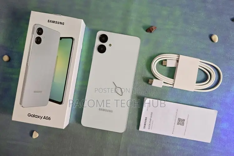 New Samsung Galaxy A06 128 GB White