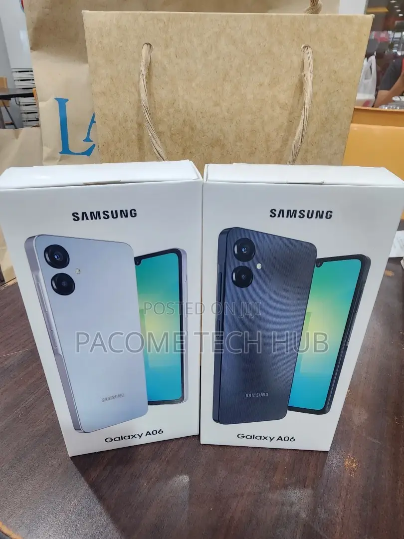New Samsung Galaxy A06 128 GB White