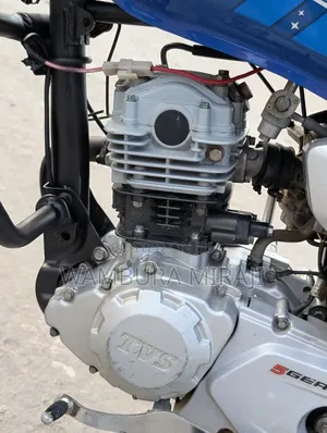 New TVS HLX 125 2025 Blue