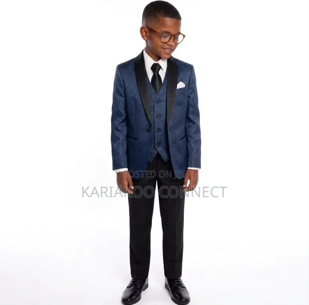 Double Breasted Child Suit