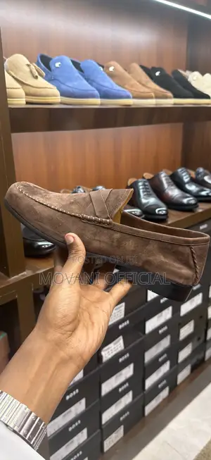 Coffee Cato Loafers for Men