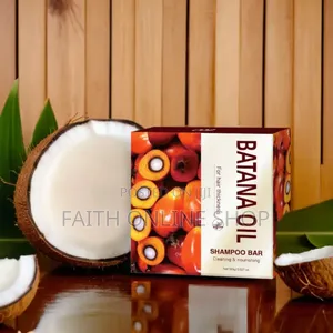 Batana Oil Shampoo Bar – Natural Hair Growth Strengthening Solid