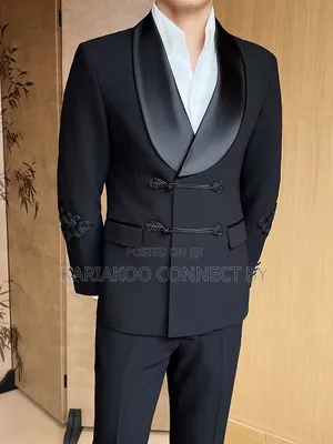 Exclusive Black Designer Tuxedo