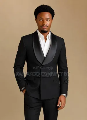 Exclusive Black Designer Tuxedo