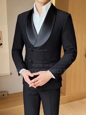 Exclusive Black Designer Tuxedo